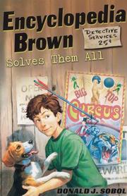 Cover of Encyclopedia Brown Solves Them All by Donald J. Sobol
