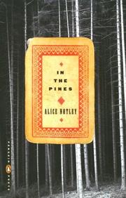 Cover of In the Pines by Alice Notley