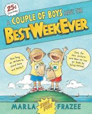 Front cover of A couple of boys have the best week ever by Marla Frazee