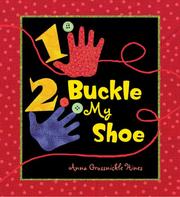 Front cover of 1, 2, Buckle My Shoe by Anna Grossnickle Hines
