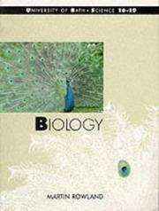 Front cover of Biology Core Text (Bath Science 16-19) by Martin Rowland