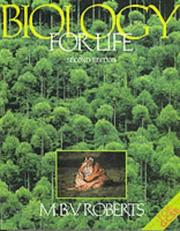 Front cover of Biology for Life by M.B.V. Roberts