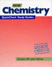 Front cover of GCSE chemistry by Graham Hill