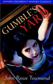 Cover of Gumble's Yard by John Rowe Townsend