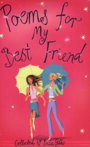 Cover of Poems for My Best Friend by Susie Gibbs