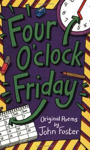 Cover of Four O'Clock Friday by John Foster
