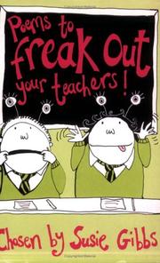 Cover of Poems to Freak Out Your Teachers by Susie Gibbs