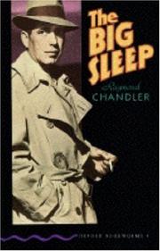 Front cover of The Big Sleep by Raymond Chandler