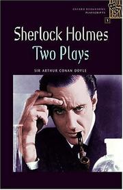 Cover of Sherlock Holmes. Two Plays by John Escott