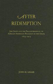 Cover of After Redemption by John M. Giggie