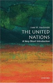Front cover of The United Nations by Jussi M. Hanhimaki