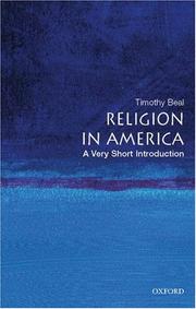 Cover of Religion in America by Timothy K. Beal