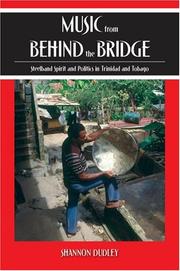 Front cover of Music from behind the bridge by Shannon Dudley