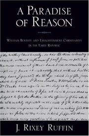 Front cover of A paradise of reason by J. Rixey Ruffin