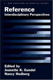 Cover of Reference by Jeanette K. Gundel