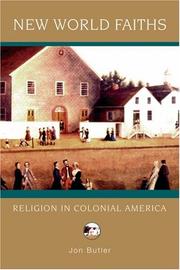 Front cover of New World Faiths by Jon Butler