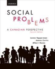 Cover of Social problems by Lorne Tepperman