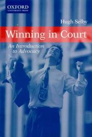 Cover of Winning in Court by Hugh Selby