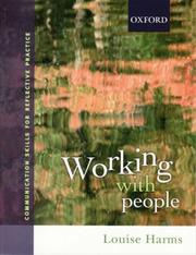 Cover of Working with People by Louise Harms