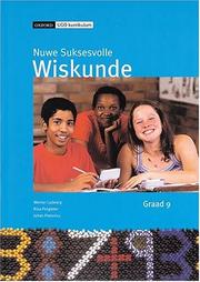 Front cover of Nuwe Suksesvolle Wiskunde by Werner Ladewig