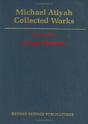 Cover of Michael Atiyah: Collected Works: Volume 5 by Michael Atiyah