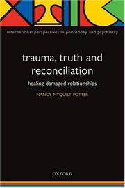 Cover of Trauma, Truth and Reconciliation by Nancy Potter