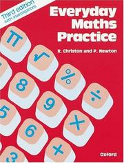 Cover of Everyday maths practice by R. Christon