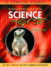 Front cover of Foundation Science to GCSE by Stephen Pople