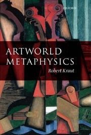 Cover of Artworld Metaphysics by Robert Kraut