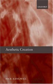 Cover of Aesthetic Creation by Nick Zangwill