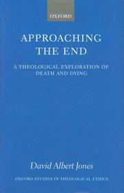 Cover of Approaching the End by David Albert Jones