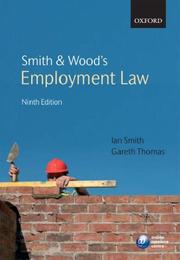 Cover of Smith & Wood's employment law by Ian Smith undifferentiated