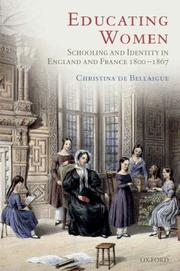 Cover of Educating Women by Christina de Bellaigue