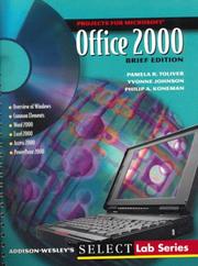 Front cover of MicrosoftT Office 2000 by Pamela R. Toliver