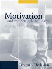 Cover of Motivation and the struggle to learn by Theresa A Thorkildsen