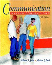 Cover of Communication by William J. Seiler