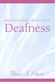 Front cover of Psychosocial Aspects of Deafness by Nanci A. Scheetz