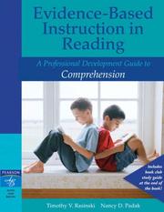 Cover of Evidence-based instruction in reading by Timothy V. Rasinski