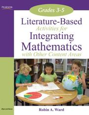 Front cover of Literature-Based Activities Integrating Mathematics with Other Content Areas 3-5 (Literature-Based Activities Integrating Mathematics with Other Content Areas Series) by Robin A. Ward