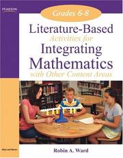 Front cover of Literature-Based Activities Integrating Mathematics with Other Content Areas, Grades 6-8 (Literature-Based Activities Integrating Mathematics with Other Content Areas Series) by Robin A. Ward