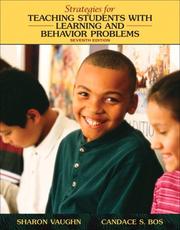 Cover of Strategies for teaching students with learning and behavior problems by Sharon Vaughn