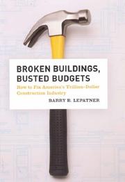 Cover of Broken Buildings, Busted Budgets by Barry B. LePatner