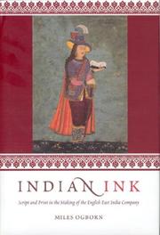 Cover of Indian ink by Miles Ogborn