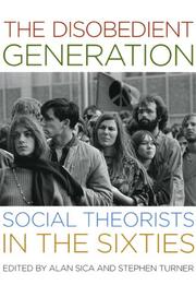 Cover of The disobedient generation by Alan Sica