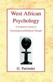 Front cover of West African Psychology by Edward Geoffrey Parrinder