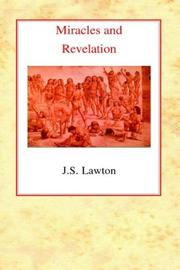 Front cover of Miracles and revelation by John Stewart Lawton