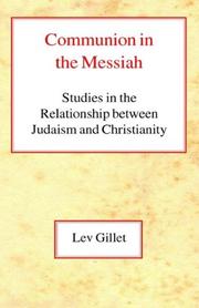 Front cover of Communion in the Messiah by Lev Gillet