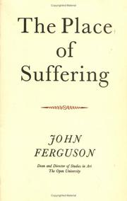 Front cover of The place of suffering by John Ferguson