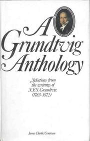 Front cover of A Grundtvig Anthology by Niels Lyhne Jensen