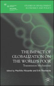 Cover of The impact of globalization on the world's poor by Machiko Nissanke